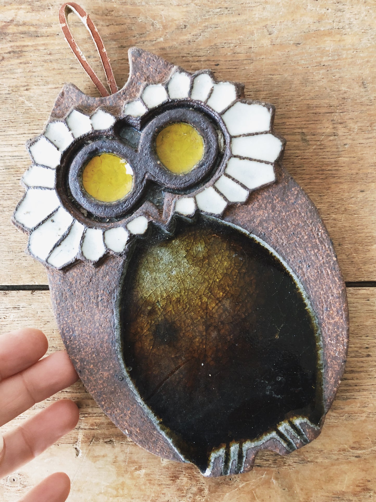 Vintage Littlejohn Ceramic Owl