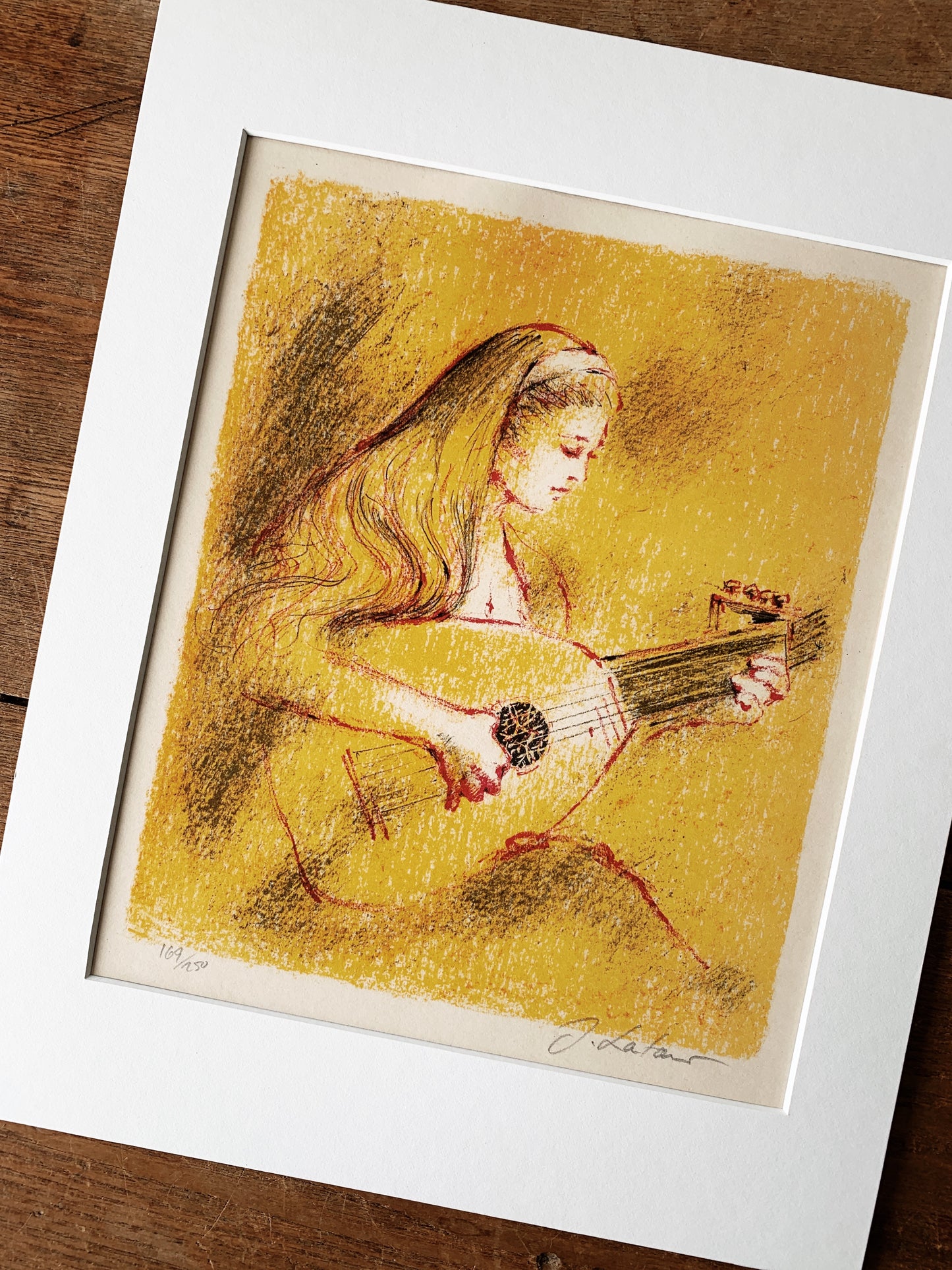 Vintage Matted Art Print