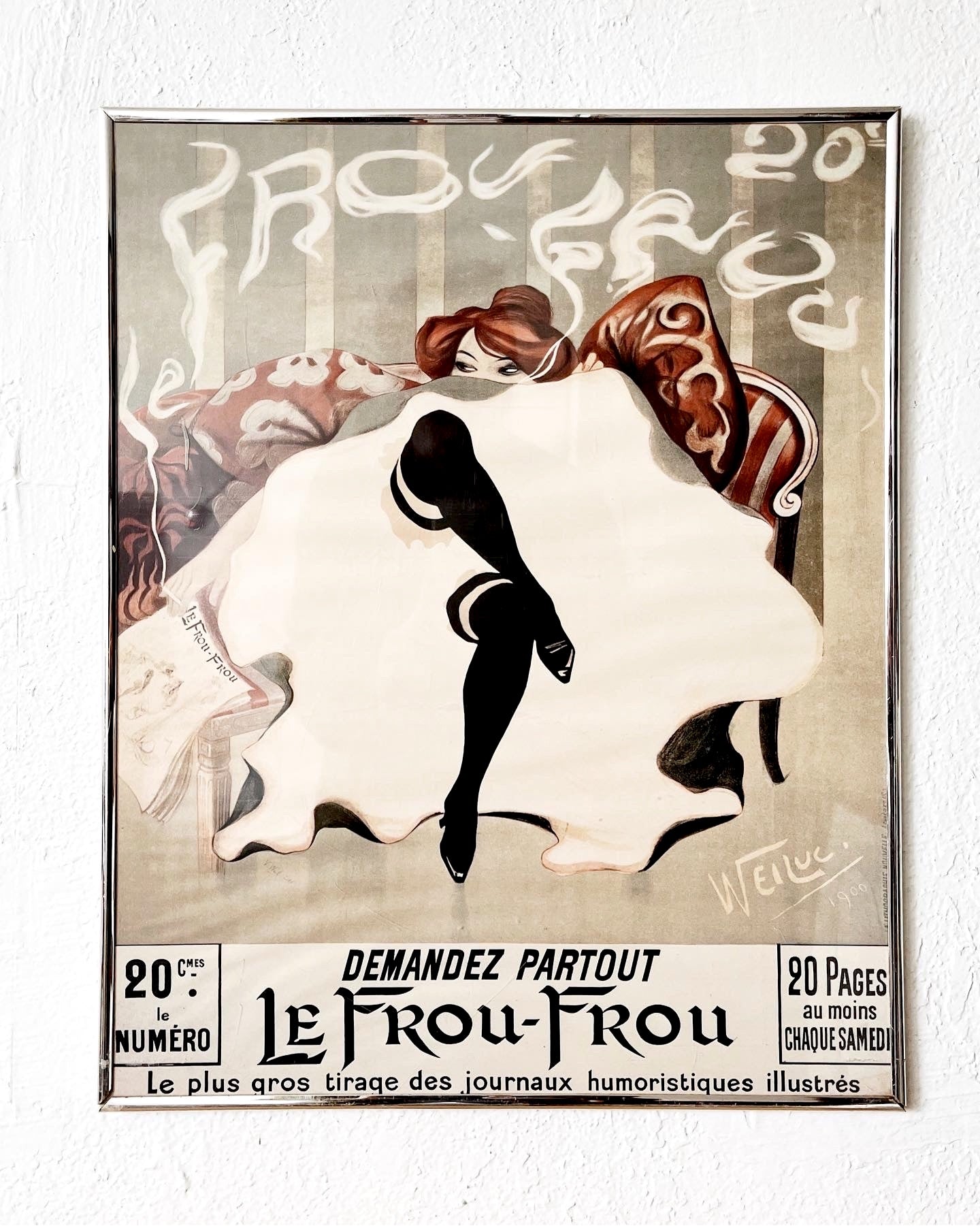 Vintage French Advertisement Poster