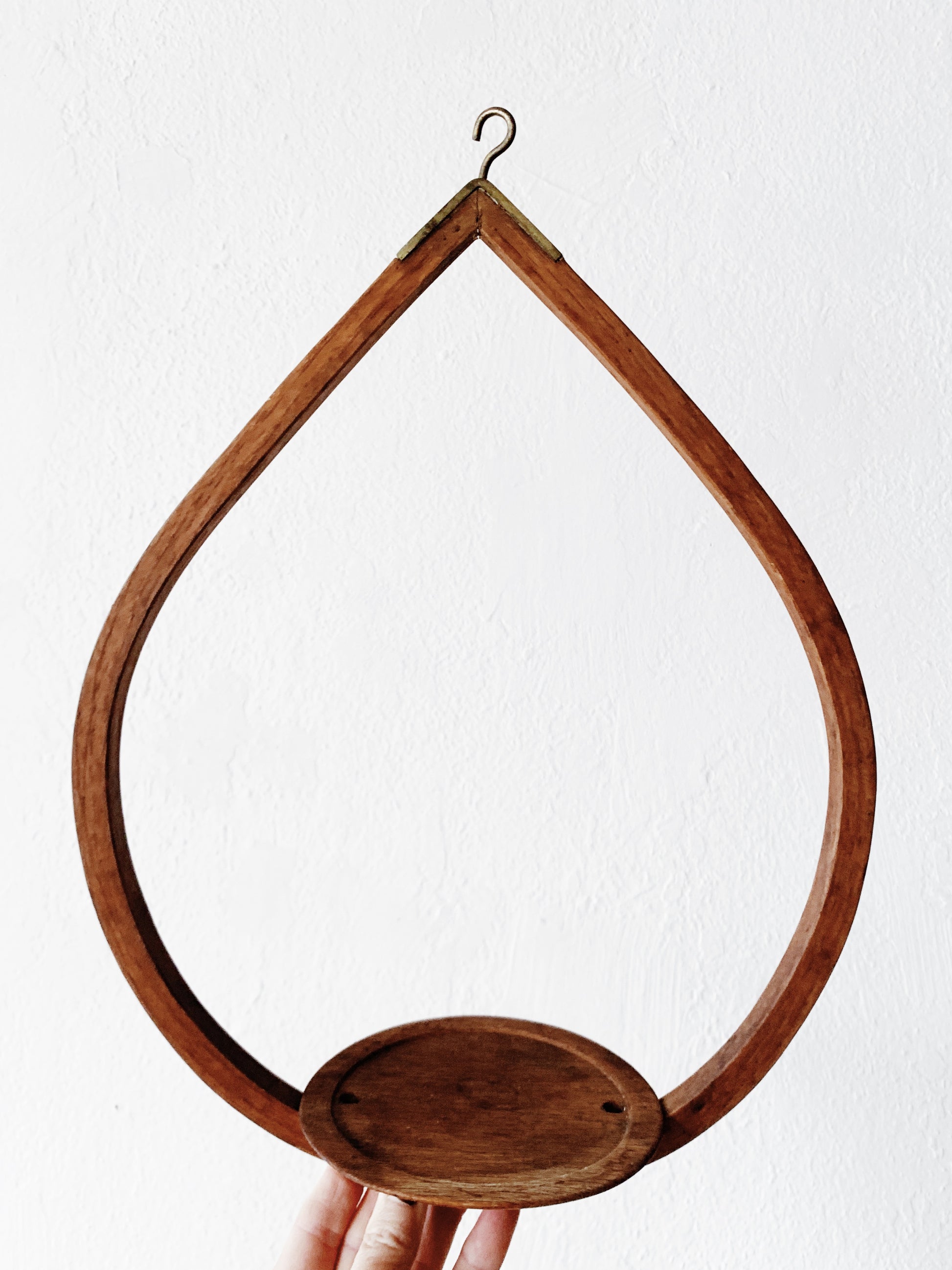 vintage wood plant hanger Vintage Wood Plant Hanger – Maven Collective