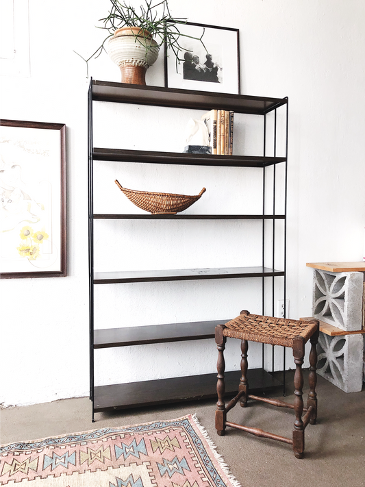 Mid Century Metal Shelf