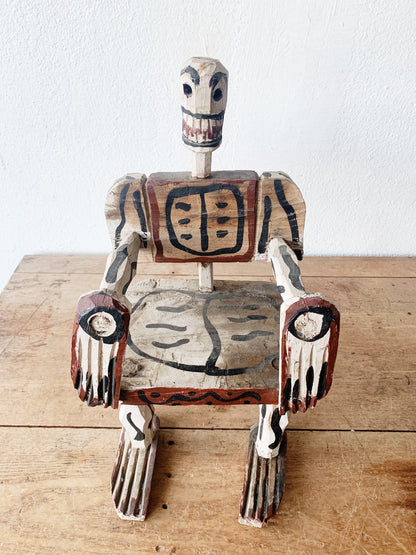 Vintage Day of The Day Folk Art