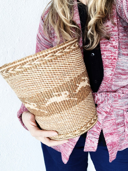 Vintage Woven Basket