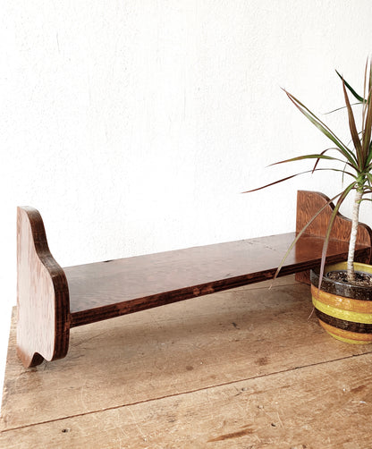 Vintage Wood Wall Shelf
