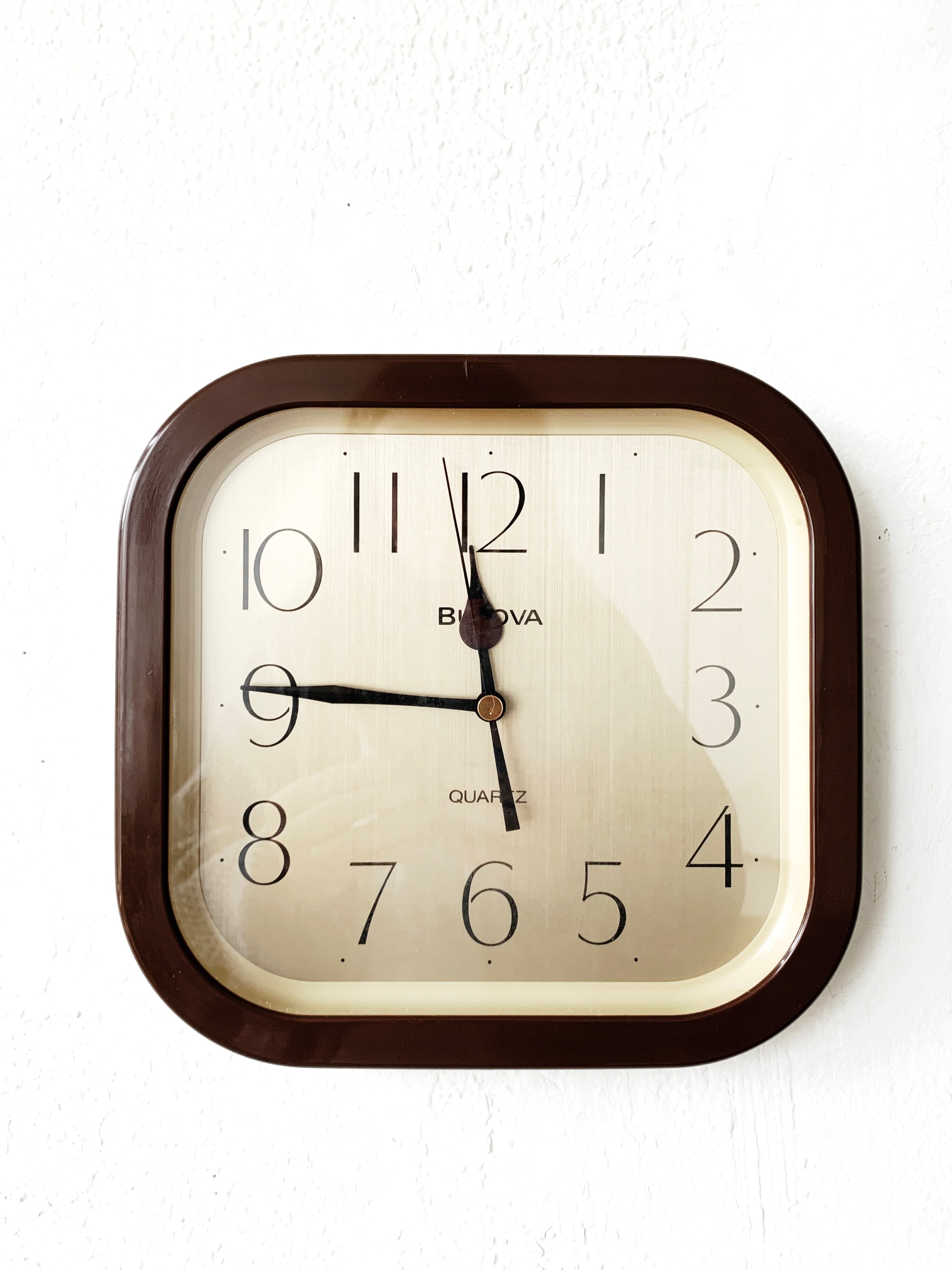 1980's Bulova Wall Clock Japan – Maven Collective