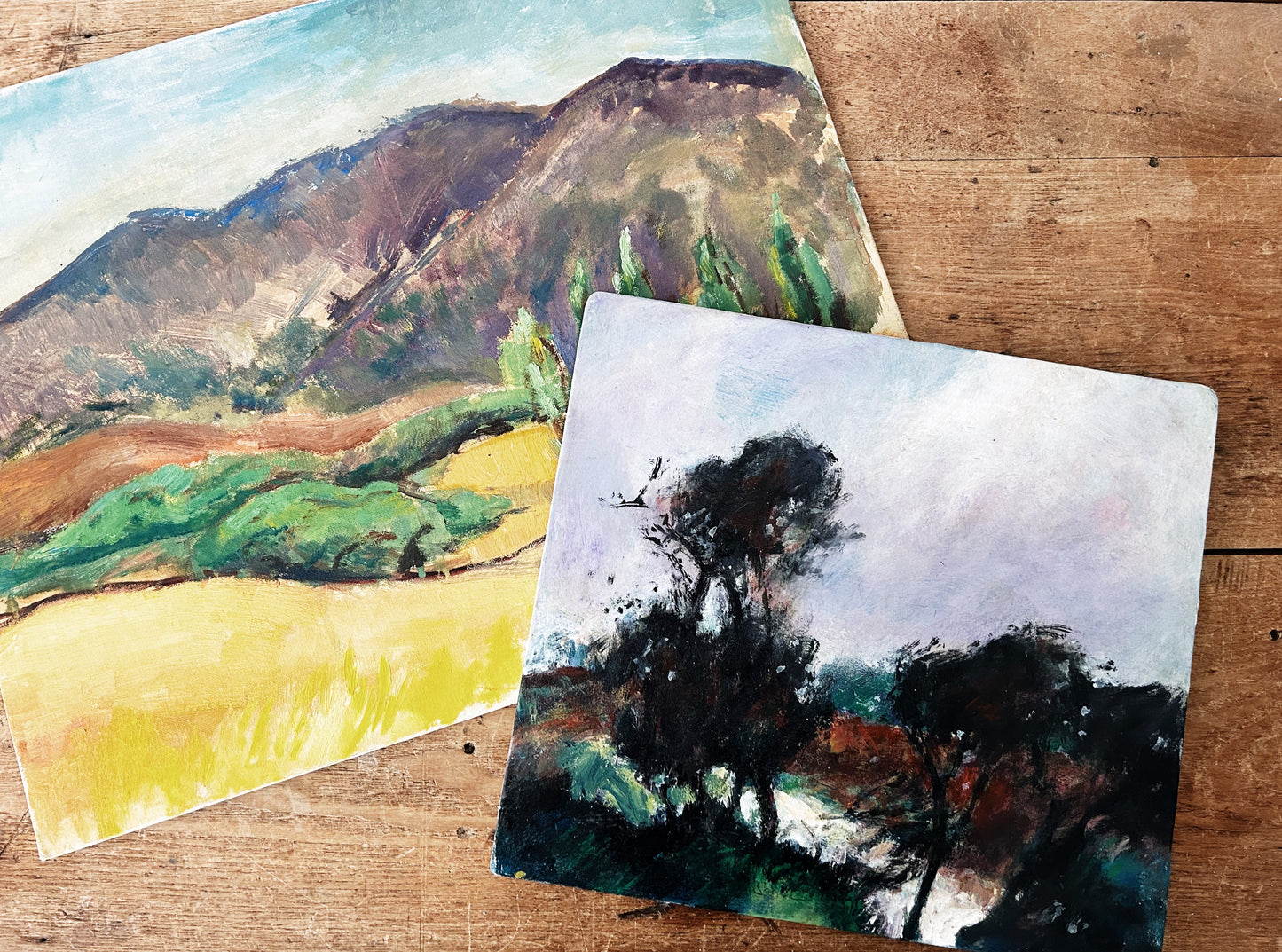 Antique Landscape Painting