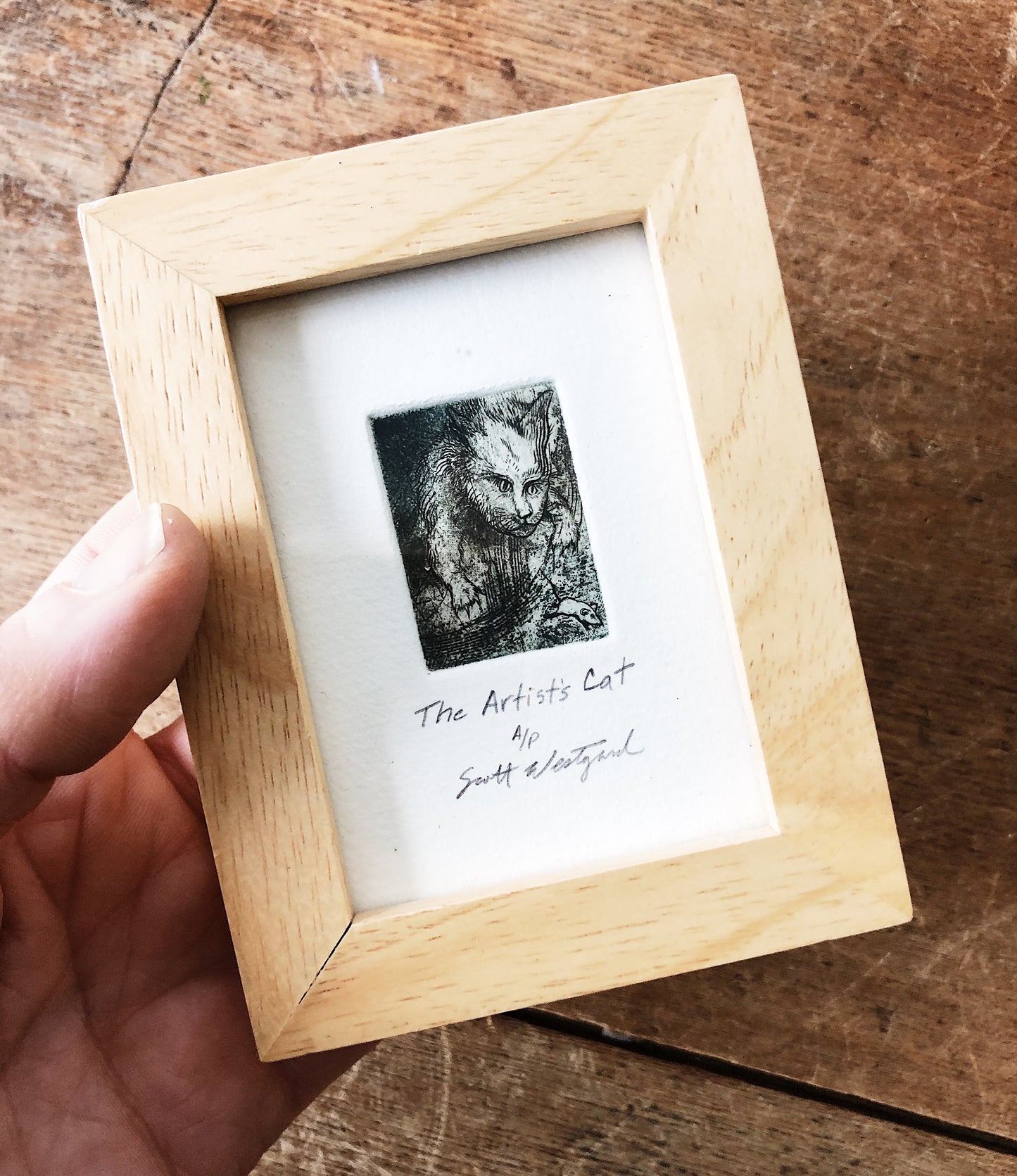 Original Intaglio Etching by Scott Westgard