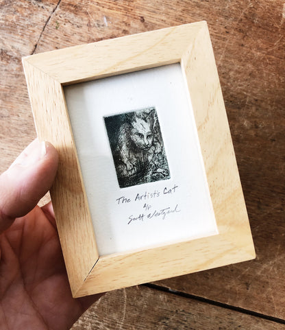 Original Intaglio Etching by Scott Westgard