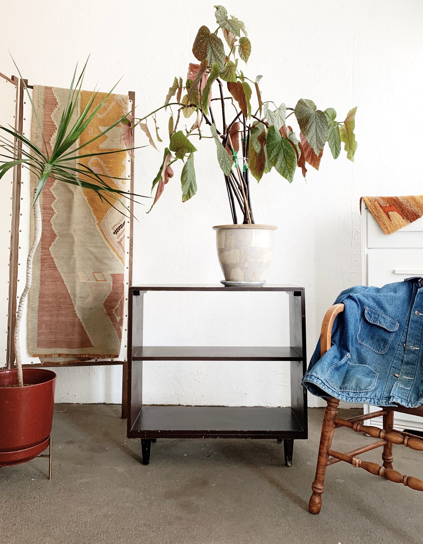 Mid Century Wood Shelf