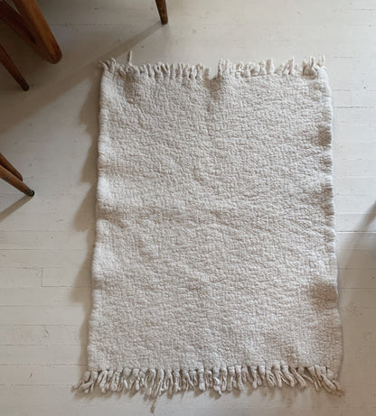 Thick Vintage Wool Rug