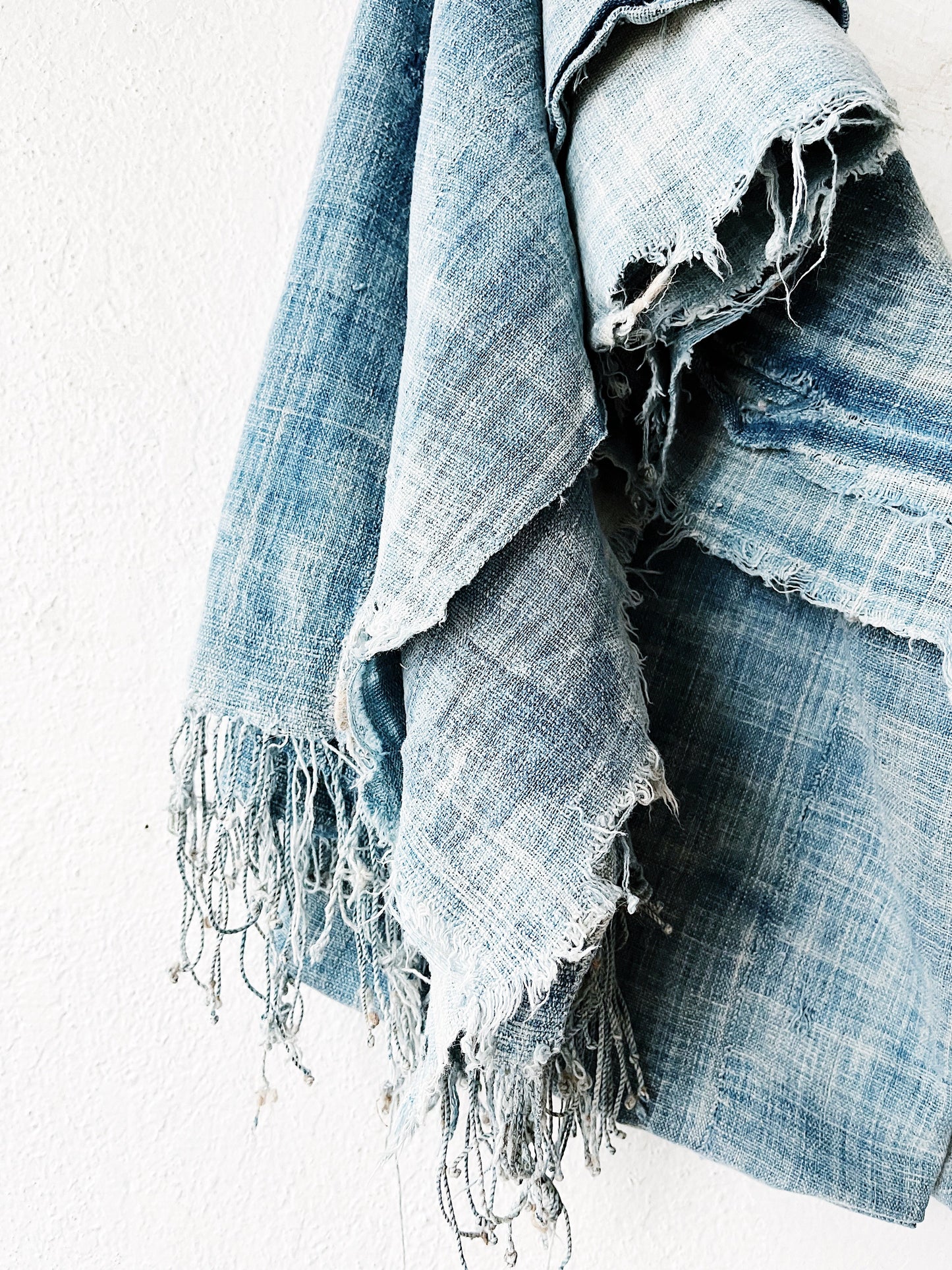 Vintage Indigo Mudcloth