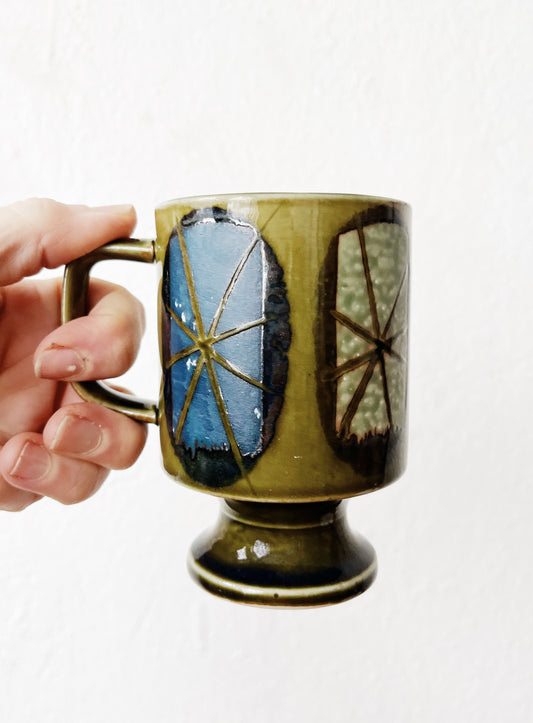 Set of Mid Century Mugs Japan