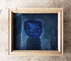 Original Still Life Painting - Blue Cup