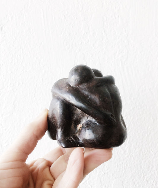 Vintage Ceramic Huggers Sculpture