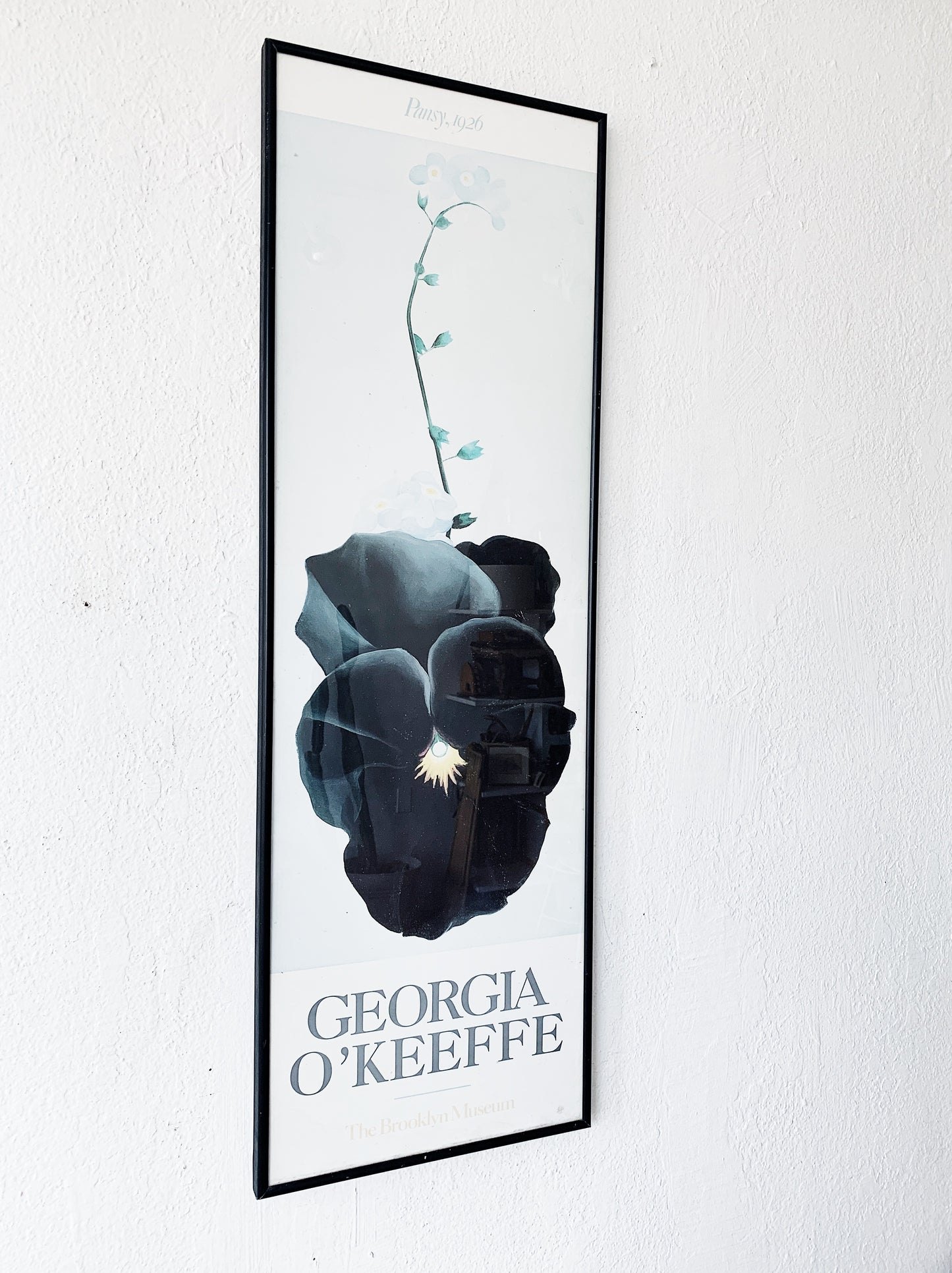 Georgia O’Keeffe Framed Pansy Art Print