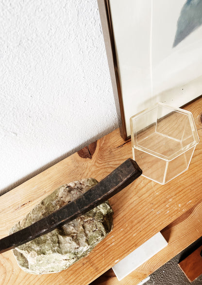 Brutalist Iron Sculpture