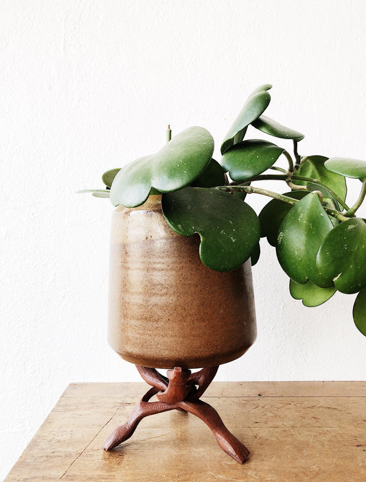 Vintage Folding Wood Stand