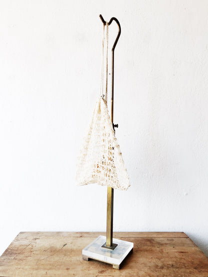 Vintage Lucite and Brass Display Rack