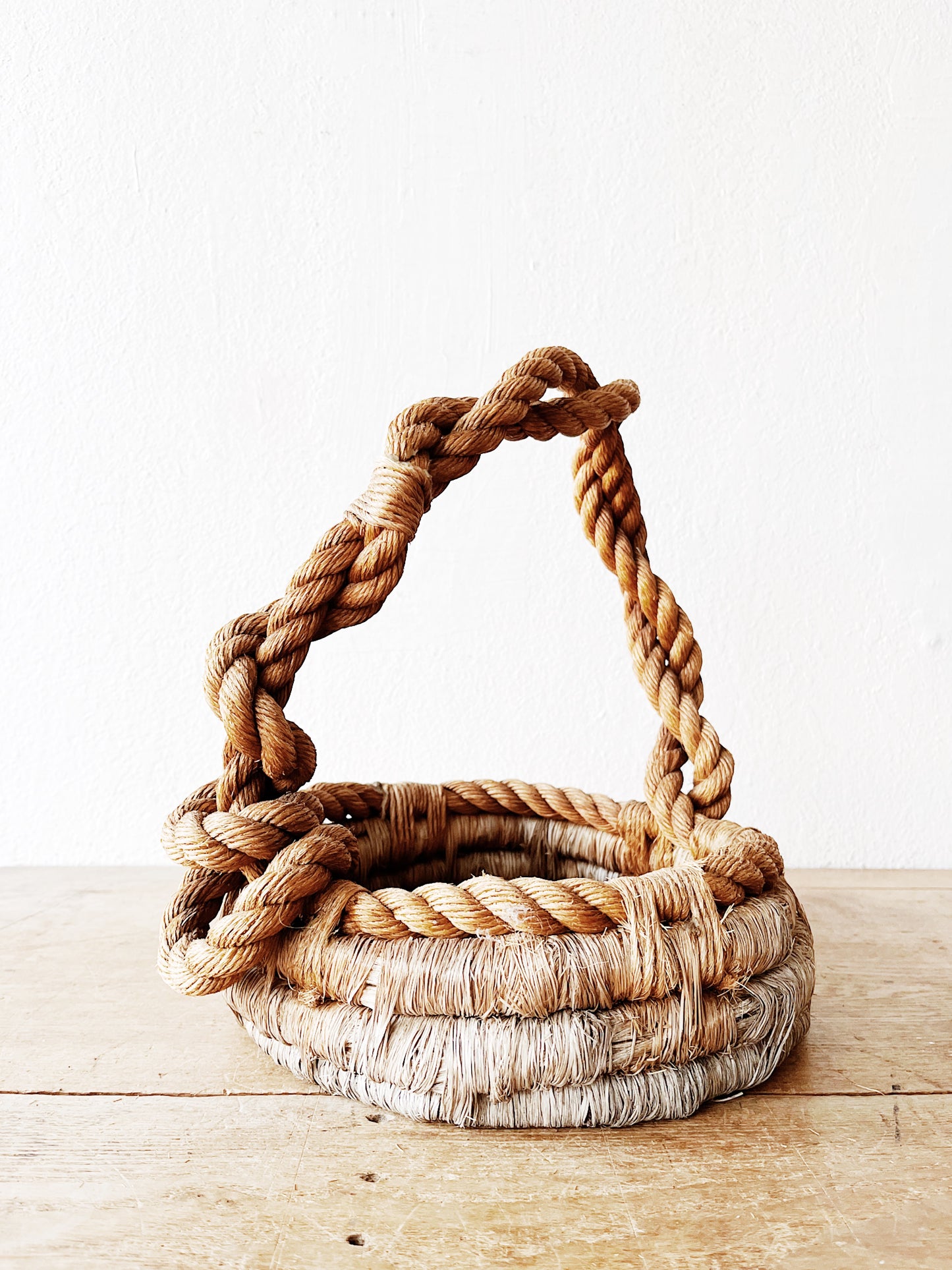 Twisted Rope Basket