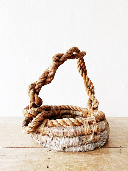 Twisted Rope Basket
