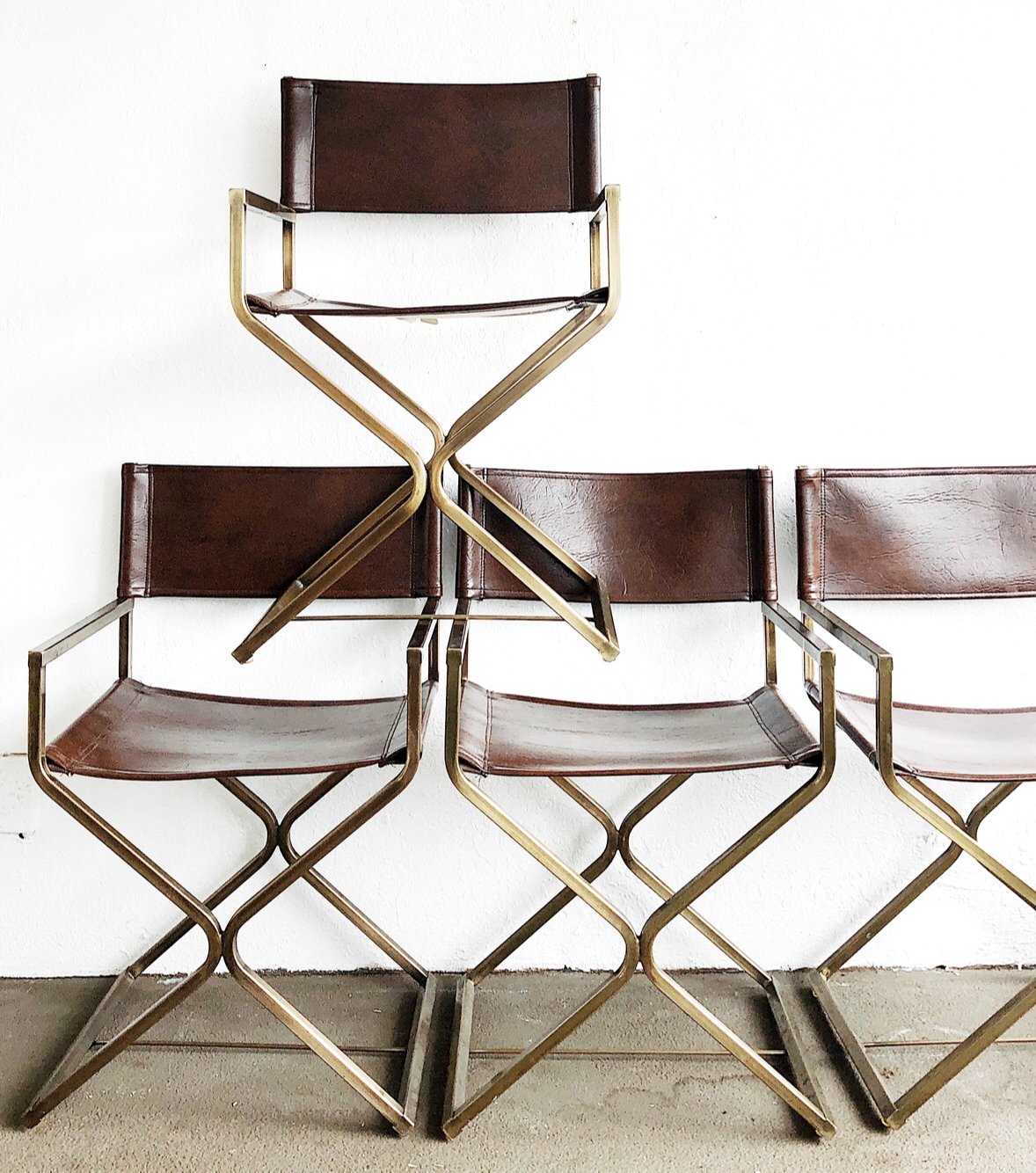 Vintage Daystrom Of California Directors Chair Pair