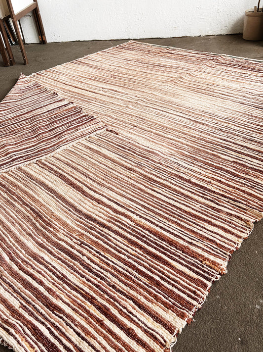 Large Handwoven Rag Rug