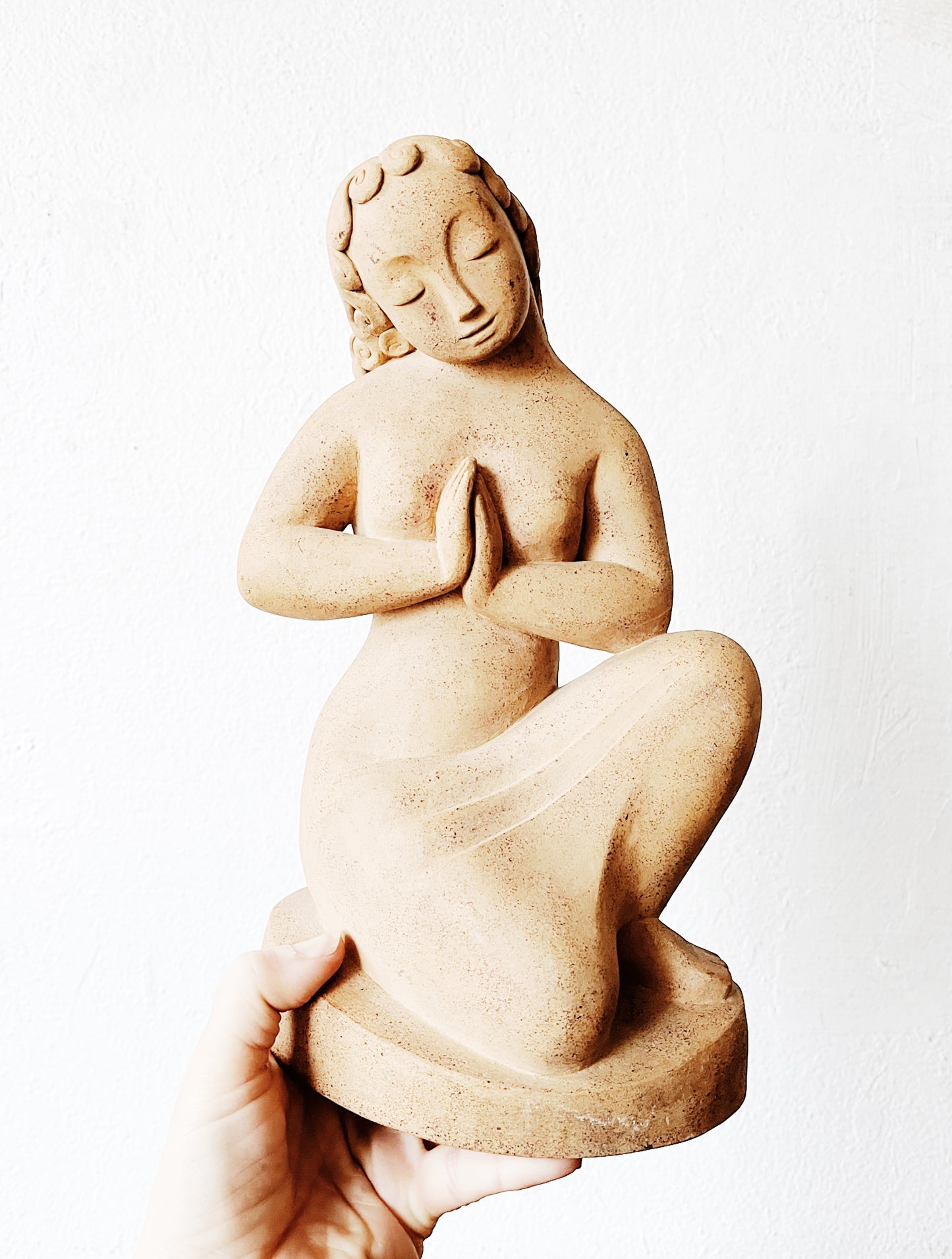Sandstone Meditation Sculpture