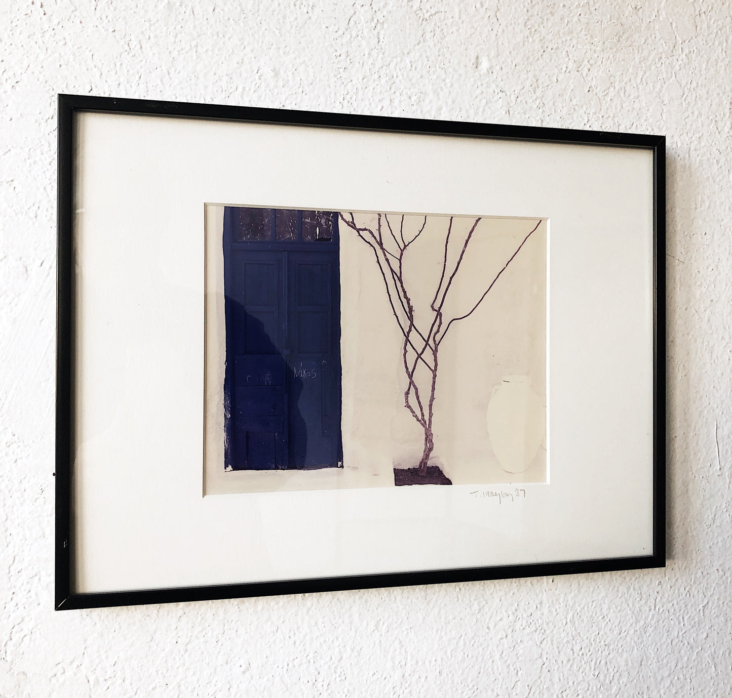 Original Framed Collage