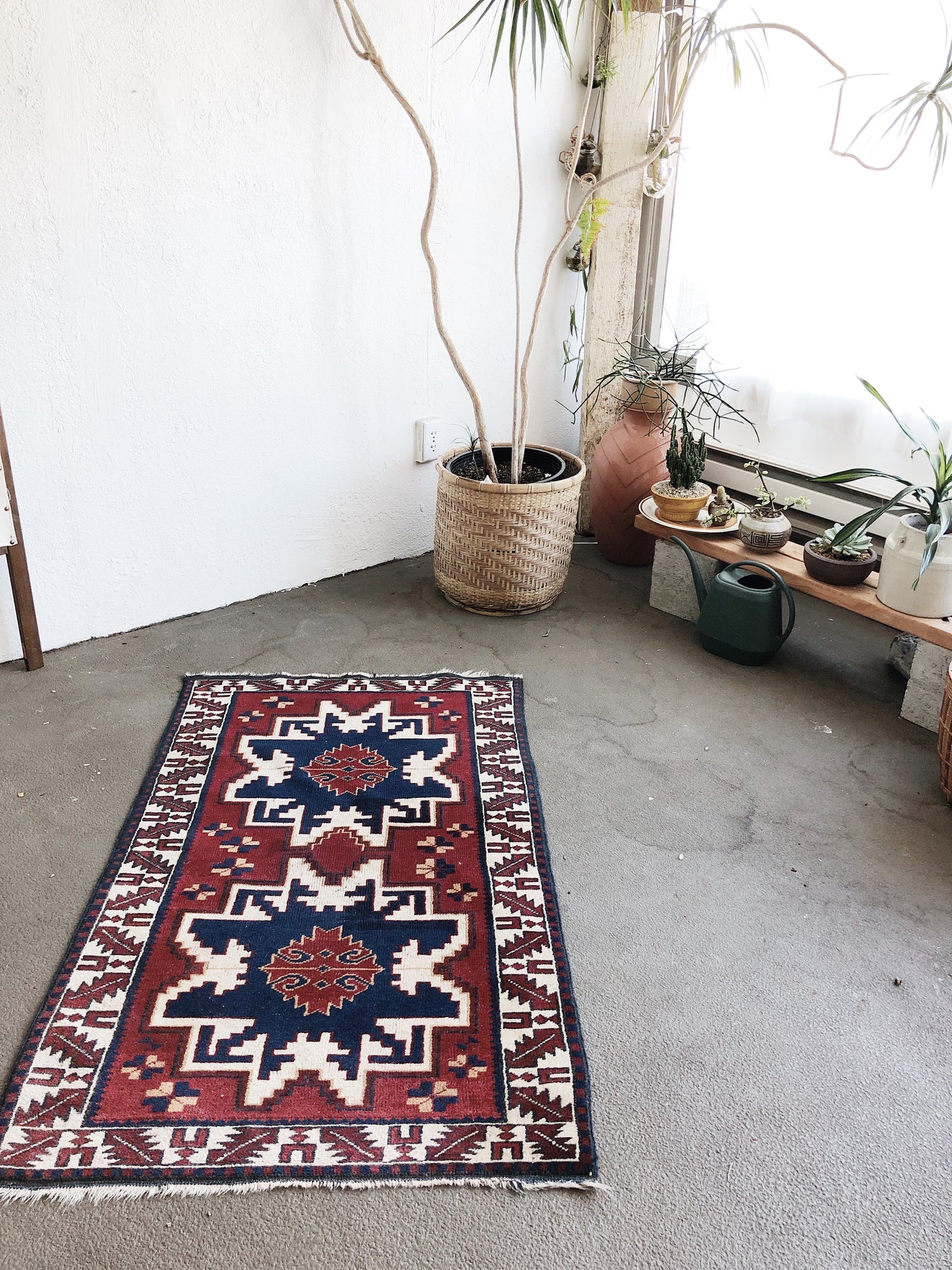 Vintage Turkish Wool Rug