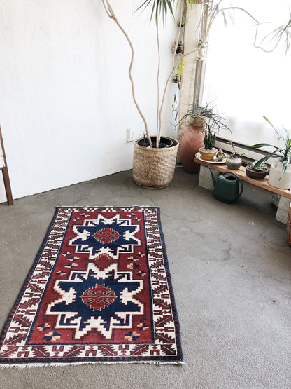 Vintage Turkish Wool Rug