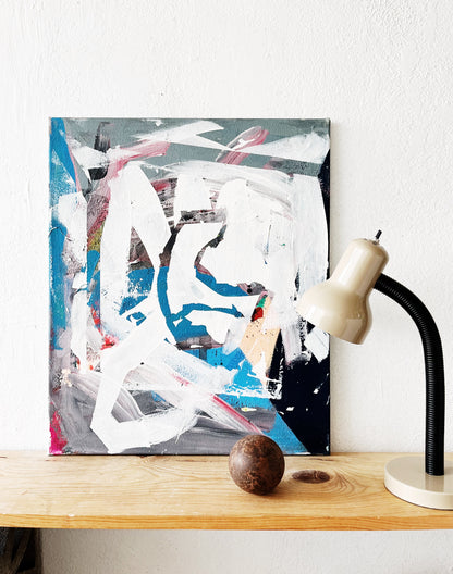 Abstract Original Mixed Media Painting