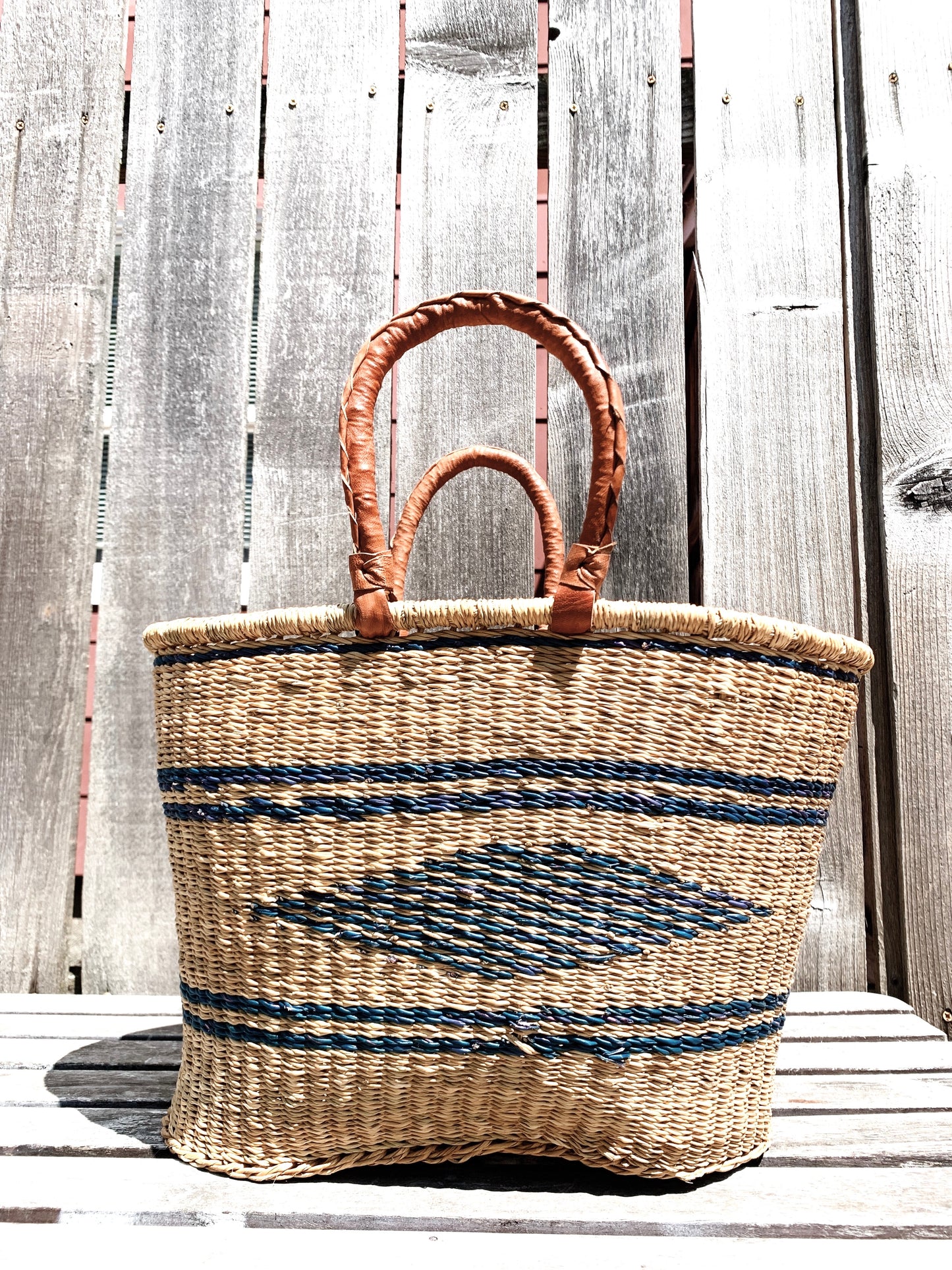African Market Tote