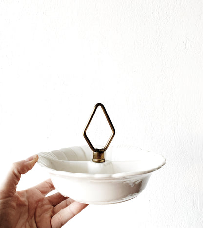 Mid Century Ceramic Divided Dish