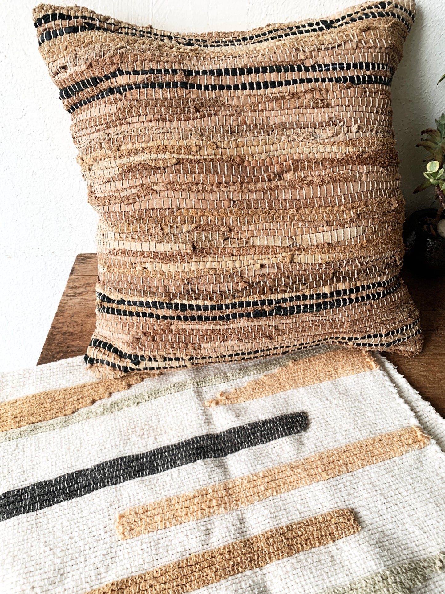 Vintage Cotton Throw Rug