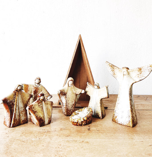 Handmade Ceramic Nativity