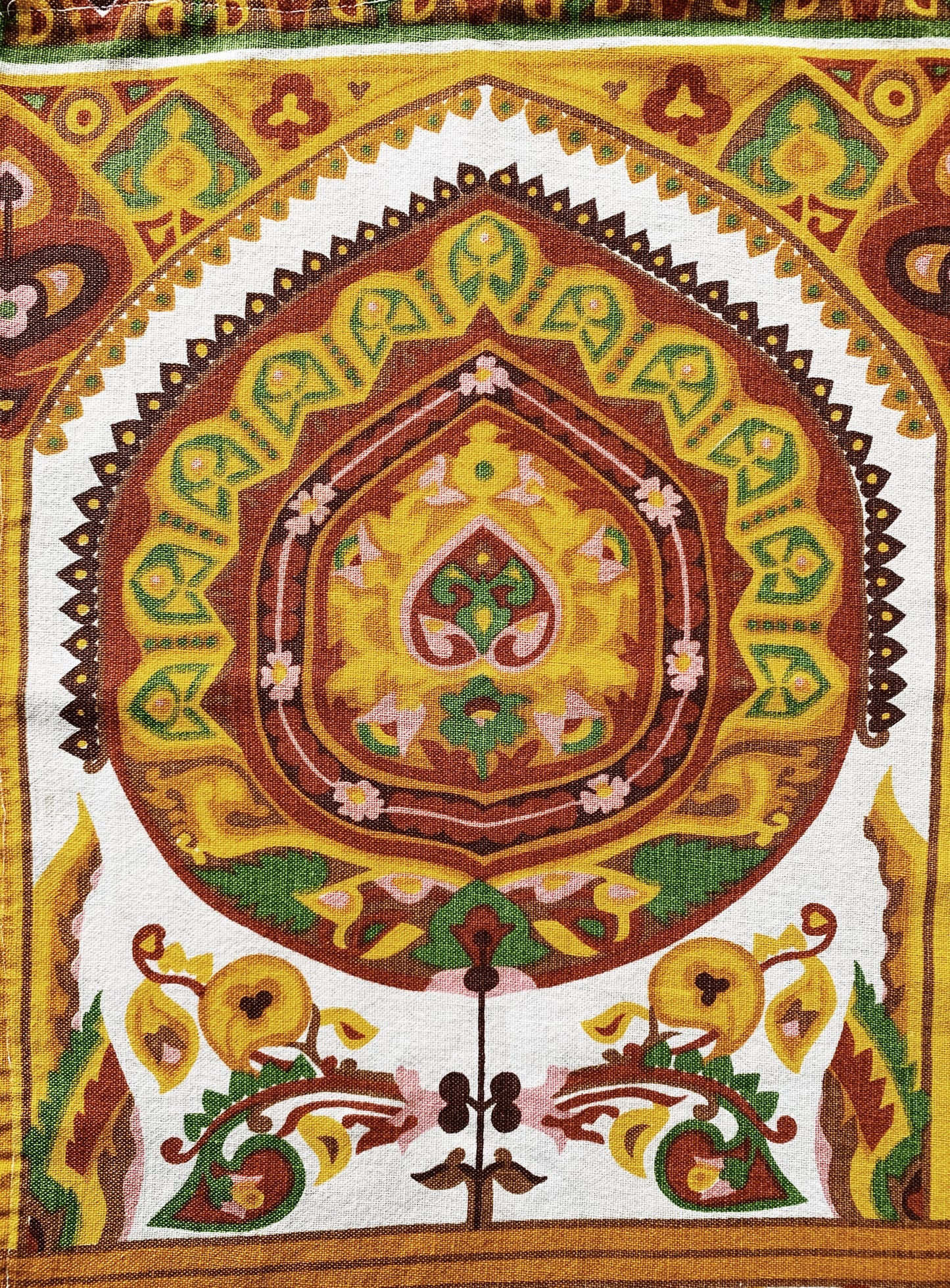 1970’s Graphic Fabric Panel