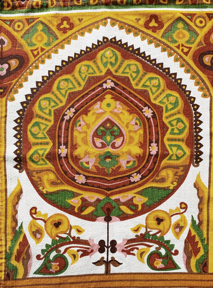 1970’s Graphic Fabric Panel