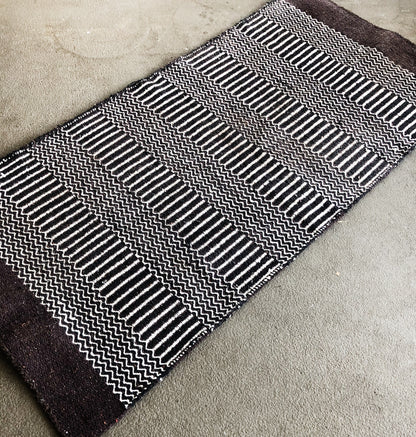 Graphic Wool Blend Rug