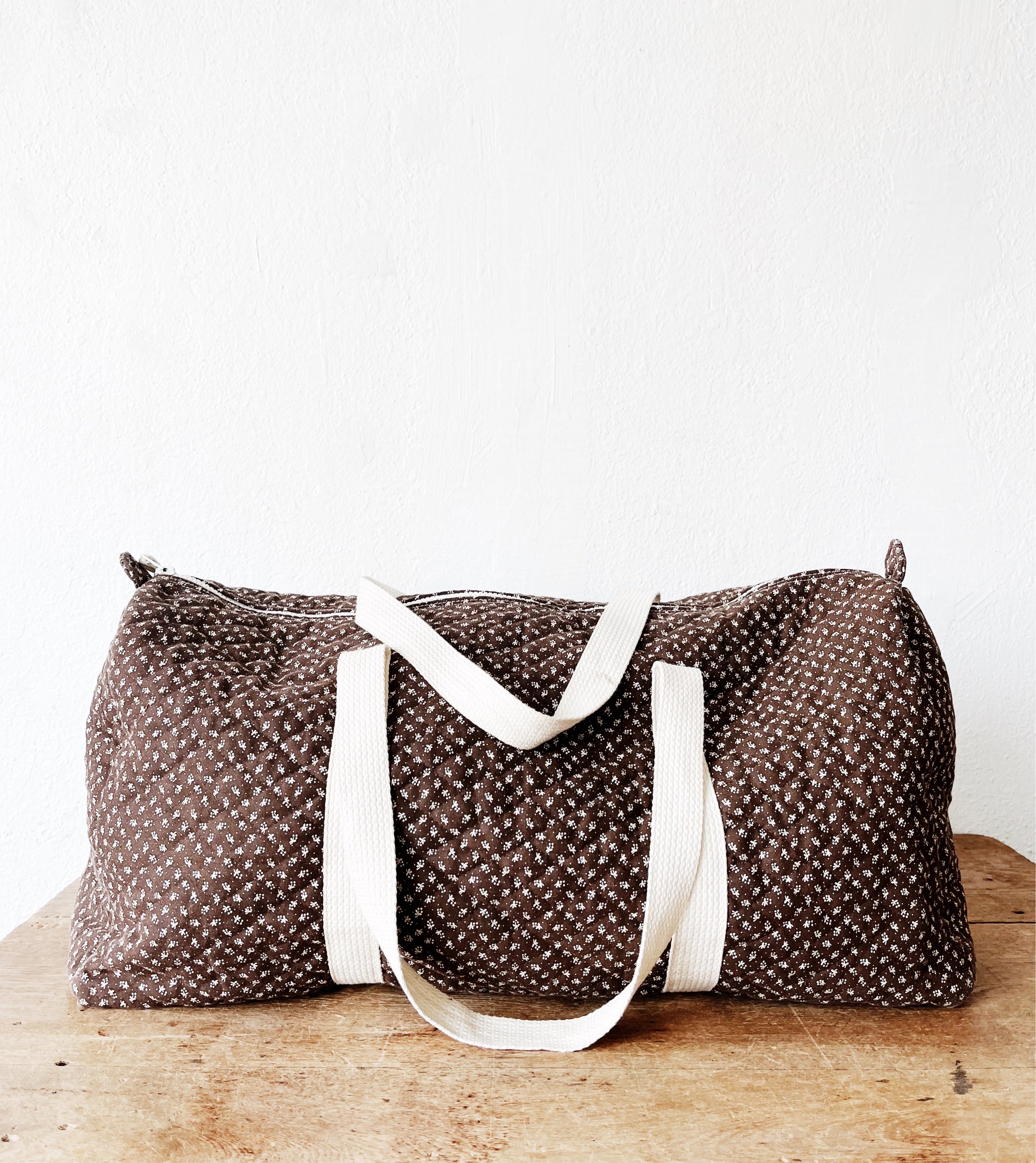 Vintage Quilted Duffel