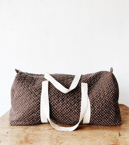Vintage Quilted Duffel