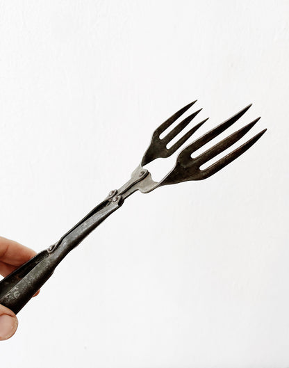 Primitive Wood and Wire Utensil Set