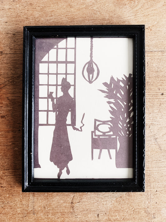 Vintage Framed Collage Art