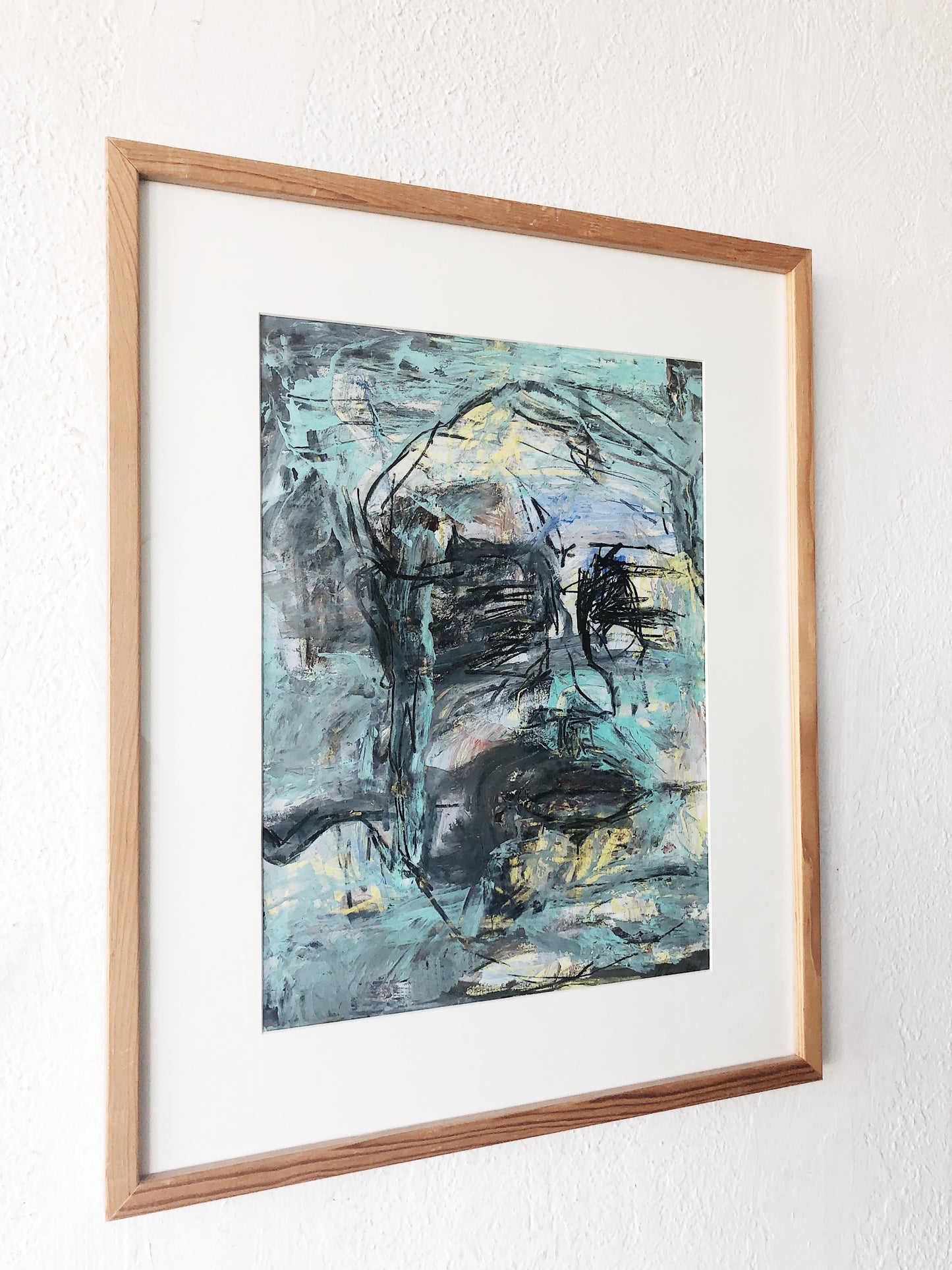 Original Mixed Media Portrait