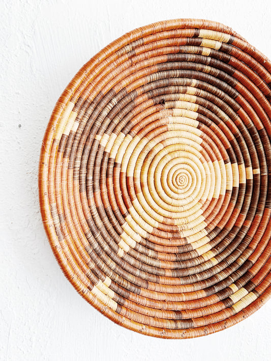 Vintage Coil Wall Basket