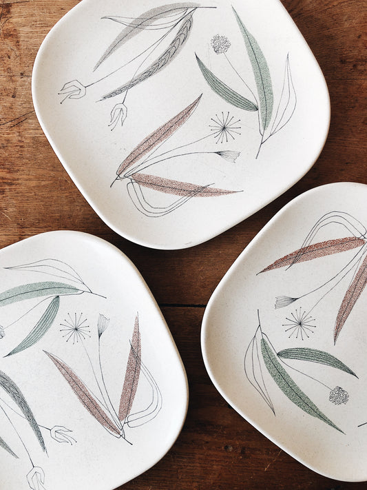 Vintage MCM Franciscan Plate Set