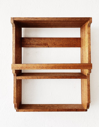 Vintage Wood Wall Shelf
