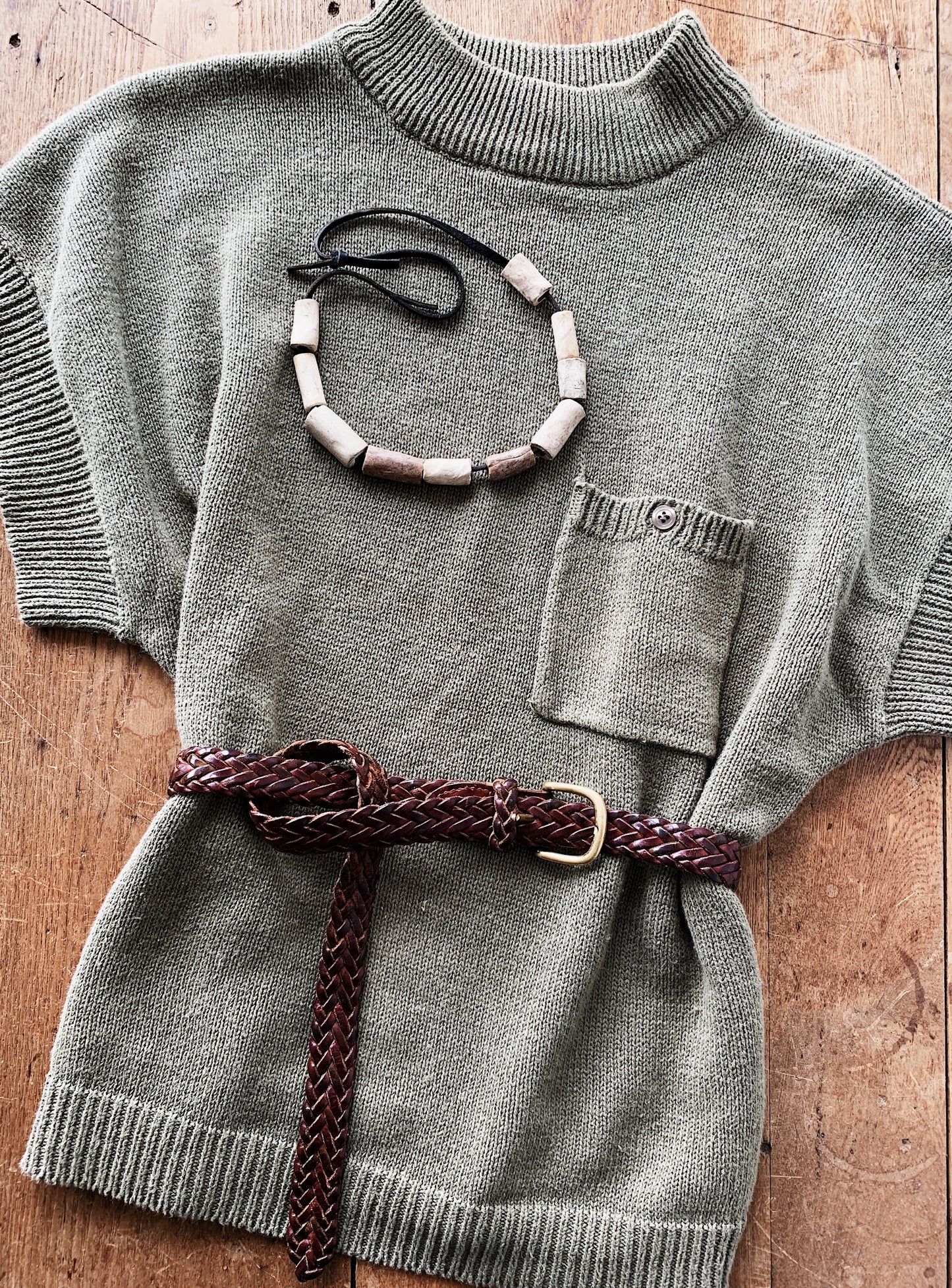 Vintage Cotton/Ramie Sweater