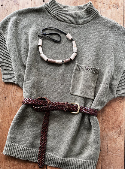 Vintage Cotton/Ramie Sweater