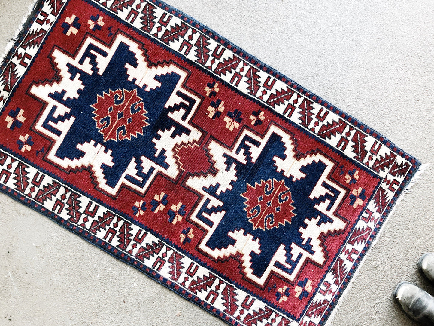 Vintage Turkish Wool Rug