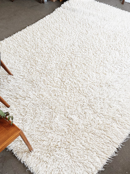 Wool Shag Area Rug